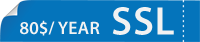 SSL - 80$ / Year