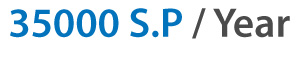 35000 S.P / Year